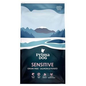 PrimaDog Adult Sensitive Getreidefrei Lachs & Kartoffel Produktbild
