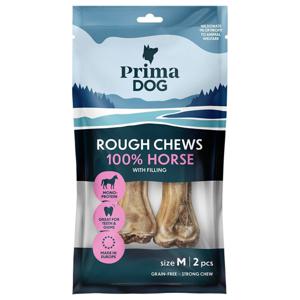 PrimaDog Rough Filled Chews Tuggben Häst M 2-pack produkt bild