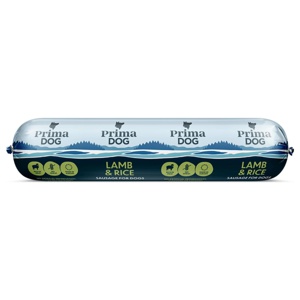 PrimaDog Sausage Lamb & Rice 800 g produkt bild