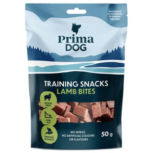 PrimaDog Training Snacks Lamm 50 g produkt bild