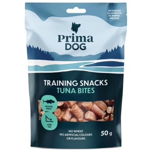 PrimaDog Training Snacks Tuna Bites 50 g produkt bild