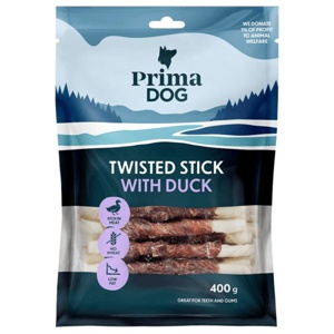 PrimaDog Tuggpinne med Anka 13 cm 400 g produkt bild