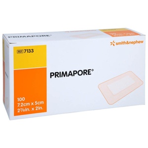 PRIMAPORE Wundverb.5x7,5 cm steril 100 St Verband Produktbild