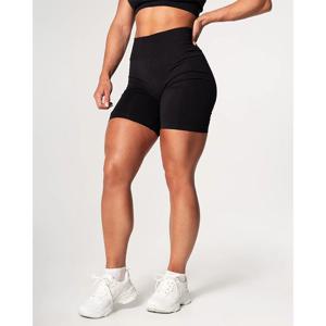 Prime Scrunch Shorts Svart produkt bild