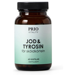 Prio Vitality Jod & Tyrosin 60 kapslar produkt bild