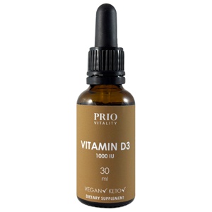 Prio Vitality Vitamin D3 30 ml produkt bild