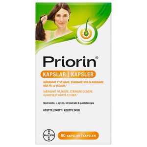Priorin 60 kapslar produkt bild