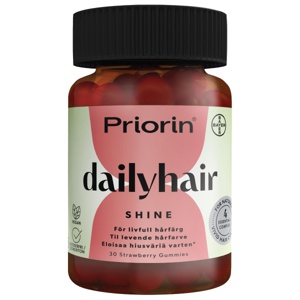 Priorin Daily Hair Shine gummies 30 stk produktbilde