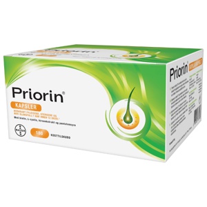 Priorin Kosttilskudd Kapsler 180 stk produktbilde