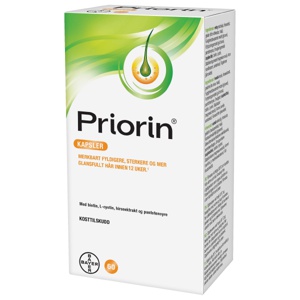 Priorin Kosttilskudd Kapsler 60 stk produktbilde