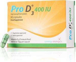 Pro D3 400iu Capsules Pack of 30 product image