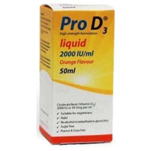 Pro D3 Liquid 2000 IU/ml 50ml product image