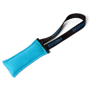 Dingo hundleksak bitkorv Agility bomull med handtag handgjord för Bissträning Apportera flytande flytande flytande (27 x 8 cm, blå) produkt bild