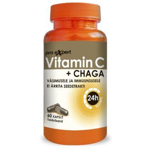 Pro Expert C vitamiin + Chaga kapslid N60 toote pilt