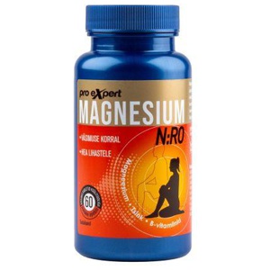Pro Expert Magnesium Nro apelsinimaitselised närimistabletid N60 toote pilt
