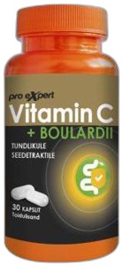Pro Expert vitamiin C + Boulardii kapslid N30 toote pilt