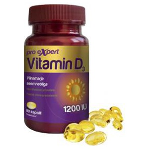 Pro Expert Vitamiin-D3 1200IU õlikapslid N90 toote pilt