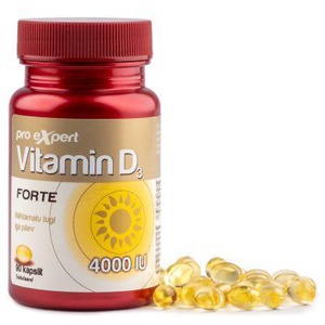 Pro Expert Vitamiin D3 4000IU Forte õlikapslid N90 toote pilt
