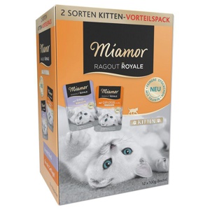 Probierpack Miamor Ragout Royale Jelly Kitten 12 x 100 g Produktbild