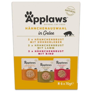 Probierpaket Applaws Cat Pouch in Jelly 6 x 70 g Produktbild