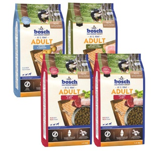 Probierpaket bosch Adult 4 x 1 kg Produktbild