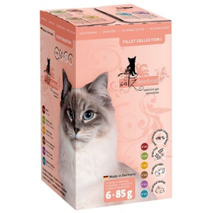 Probierpaket catz finefood Fillets 6 x 85 g Produktbild