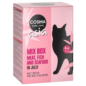 Probierpaket Cosma Asia Frischebeutel 6 x 100 g Produktbild