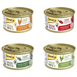 Probierpaket GimCat Superfood ShinyCat Duo Produktbild
