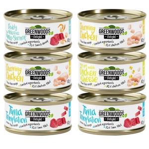 Probierpaket Greenwoods Delight 6 x 70 g Produktbild