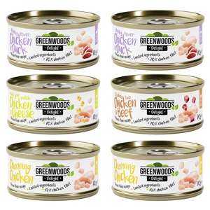 Probierpaket Greenwoods Delight Huhn 6 x 70 g Produktbild