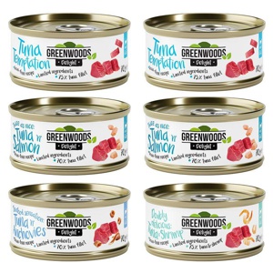 Probierpaket Greenwoods Delight Thunfisch 6 x 70 g Produktbild