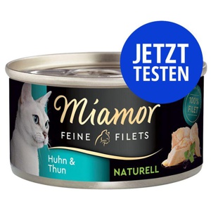 Miamor Feine Filets Naturelle 12 x 80 g Produktbild