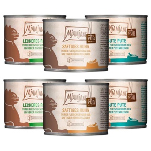 Probierpaket MjAMjAM purer Fleischgenuss 6 x 200 g Produktbild