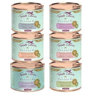 Probierpaket Terra Canis Getreidefrei 12 x 200 g Produktbild