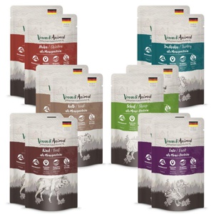 Probierpaket Venandi Animal 12 x 125 g Produktbild