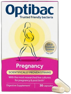 Probiotics For Pregnancy, 30 capsules - OptiBac product image