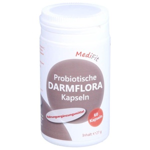 PROBIOTISCHE Darmflora Kapseln MediFit Produktbild