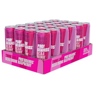 ProBrands BCAA Raspberry 24x330ml produkt bild
