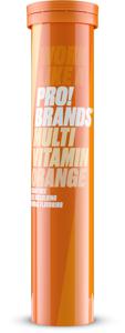 ProBrands Multivitamin Orange 20 brustabletter produkt bild
