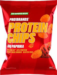 ProBrands Protein Chips BBQ Paprika 50g produkt bild