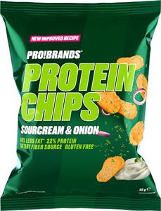 ProBrands Protein Chips Sour Cream & Onion 50 g produkt bild