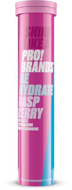 ProBrands Rehydrate Raspberry 20 brustabletter