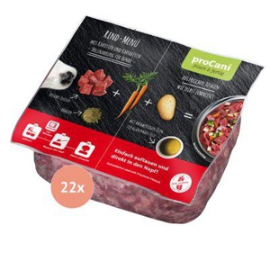 ProCani Rind Menü - frisch&fertig 22x500 g Produktbild