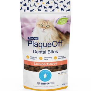 ProDen PlaqueOff Dental Croq' for cats - 60 g (lax) produkt bild