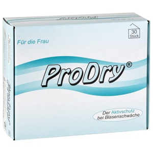 PRODRY Aktivschutz Inkontinenz Vaginaltampon 30 St Tampon Produktbild
