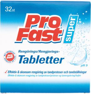 Profast rengöringstablett 32 st produkt bild