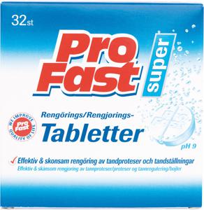 Profast Rengöringstabletter 32 st produkt bild