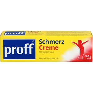 PROFF Schmerzcreme 50 mg/g Produktbild