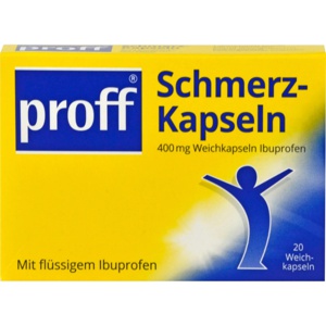 PROFF Schmerzkapseln 400 mg Produktbild