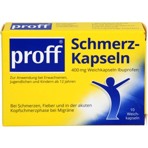 PROFF Schmerzkapseln 400 mg Produktbild